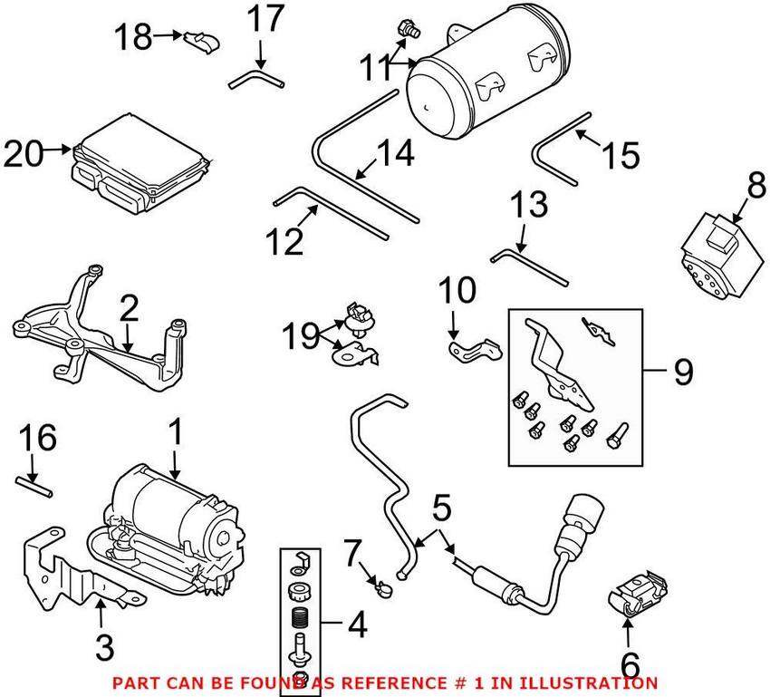 Suspension Air Compressor